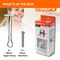 CFX202BS - M5 x 40mm Strap Heavy Duty Hollow Cavity Wall Fixings, 8 Pack