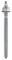 08110CSG - 8mm x 110mm Galvanised Chemical Anchor Threaded Studs, Nuts & Washers, 10 Pack