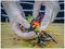 38227 - Delight PF Premium Clear Vinyl Gloves - Medium, 100 Pack