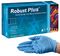 63886 - Robust Plus Strong Longer Cuffed Blue Nitrile Disposable Gloves - Small, 100 Pack