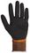 PG20182 - Latex Dual Dipped Water Resistant Gloves, Orange/Black Medium