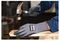 2037 - Flex Ultra Foam Nitrile Dipped Gloves, Black/Grey Small
