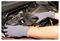 2037 - Flex Ultra Foam Nitrile Dipped Gloves, Black/Grey Small