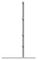 PROSCREEN2 - Proscreen Free Standing Protective Plexiglass Screen - 100cm x 75cm x 4cm