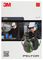 X1P3 - 26 dB P3E Helmet Mounted Ear Defenders, Black/Green