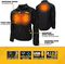 DCHJ090BD1-M EU - 18V XR Heated Water Resistant Soft Shell Jacket Kit - Black, Medium