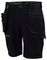 WHISTLER 42W - Whistler 4-Way Stretch Lightweight Work Shorts, Black - W42"