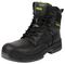 CHILLIWACK 10 - Chilliwack Side Zip Waterproof Non-Metallic Safety Boots, Black - Size 10
