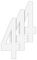 GH6984 - Number 4 - Wheelie Bin Self Adhesive Waterproof Sticker Numbers, 3 Pack