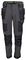 CALGARY GREY/BLACK 38/33 - Calgary 4-Way Stretch Slim Holster Work Trousers, Grey/Black - W38" L33"