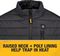 DCHJ093D1-L - 18V XR Heated Water Resistant Lightweight Puffer Jacket Kit - Black, Large