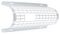 HHG203 - Guard for Slimline Tubular Heater, 300mm, White