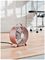 COL1292 - 8" Copper Effect Clock Fan