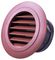 E850B - Wall Air Vent with Inner Mesh, 100mm, Brown