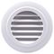 E850W - Wall Air Vent with Inner Mesh, 100mm, White