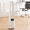 COL1624 - 2-in-1 Bladeless Fan & Purifier with Remote Control, White
