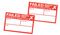 250FAIL - Appliance PAT Fail Labels, Pack of 250
