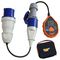 SOK230KIT - Industrial Socket Tester Kit, 3 Pin, 230V