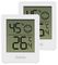 00222233 - Baros Digital Indoor Thermo Hygrometer, White, Pack of 2