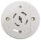 CR10 - Plug in Ceiling Rose, White