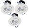 14407 - Pack of 3 5W Tilting LED White Downlights