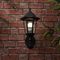 17250 - Mayfair Dusk to Dawn Outdoor Wall Lantern, Black IP44
