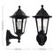 17250 - Mayfair Dusk to Dawn Outdoor Wall Lantern, Black IP44