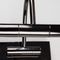 18058 - Capri Twin Picture Light, Black Chrome