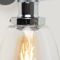 21036 - Ezrah Wall Light, E27, Chrome