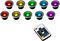 21755 - RGB LED Decking Lights, Pack of 10