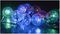 PARTY1 - 12x Multi-Coloured USB LED Party Lights, 4.31m