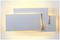 VT-712 8206 - 12W LED Wall Light, Grey, 1100lm, 3000K