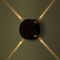 VT-706 8215 - 4W Round LED Wall Light, Black, 440lm, 3000K, IP65
