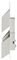 VT-709 8221 - 9W LED Wall Light, White, 990lm, 3000K