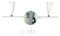 VT-810 8268 - 9W LED Wall Light, White, 720lm, 4000K