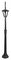 VT-738 7061 - 60W Twin Pole Lamp, Black, E27, IP44, 1410mm