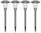 PELL0263 - Solar Powered LED Pathway Lights, 5200K, IP44, Pack of 4