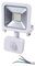 PELL0283 - LED Floodlight with PIR, 10W, 800lm, 6000K, White, IP44