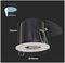 VT-703 8916 - Fire-Rated Twist & Lock Downlight, GU10, IP20, White