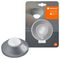4058075270855 - 1.7W NightLux Battery Ceiling Light with PIR Sensor, 4000K, Cool White, 105lm, Silver, IP20