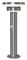 4058075392700 - 6W Endura Style Double Circle Solar Post Light, 3000K, Warm White, 400lm, IP44, Stainless Steel