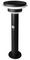 4058075392748 - 6W Endura Style Double Circle Solar Post Light, 3000K, Warm White, 400lm, IP44, Black