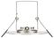 ILDLFR70D014 - Evofire Fire Rated Downlight with Insulation Guard, 70-100mm Cutout, IP65, Satin Nickel