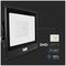 VT-158S-B 20266 - 50W LED Floodlight with PIR, 4000K, 4000lm, Black, IP65