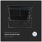 VT-158S-B 20266 - 50W LED Floodlight with PIR, 4000K, 4000lm, Black, IP65
