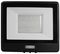 VT-158S-1-B 20290 - 50W LED Floodlight with PIR, 4000K, 4000lm, Black, IP65
