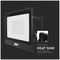 VT-158S-1-B 20290 - 50W LED Floodlight with PIR, 4000K, 4000lm, Black, IP65