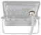 VT-118S-1-W 20293 - 10W LED Floodlight with PIR, 4000K, 735lm, White, IP65