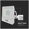 VT-128S-1-W 20297 - 20W LED Floodlight with PIR, 6500K, 1510lm, White, IP65