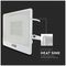 VT-158S-1-W 20301 - 50W LED Floodlight with PIR, 3000K, 4000lm, White, IP65
